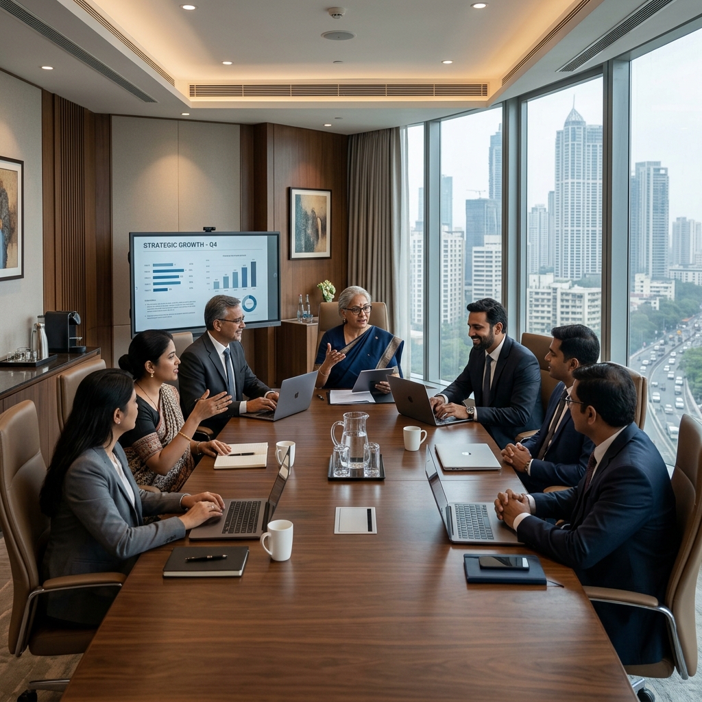 Indian Corporate Boardroom
